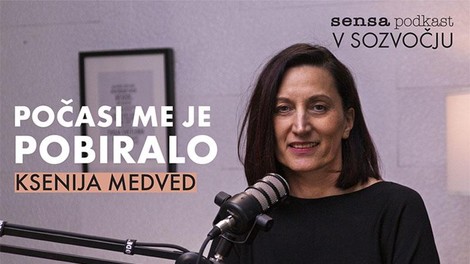 "Ko pripoveduje o sebi, PRIPOVEDUJE O VSEH NAS" (navdihujoč podkast s pesnico Ksenijo Medved)